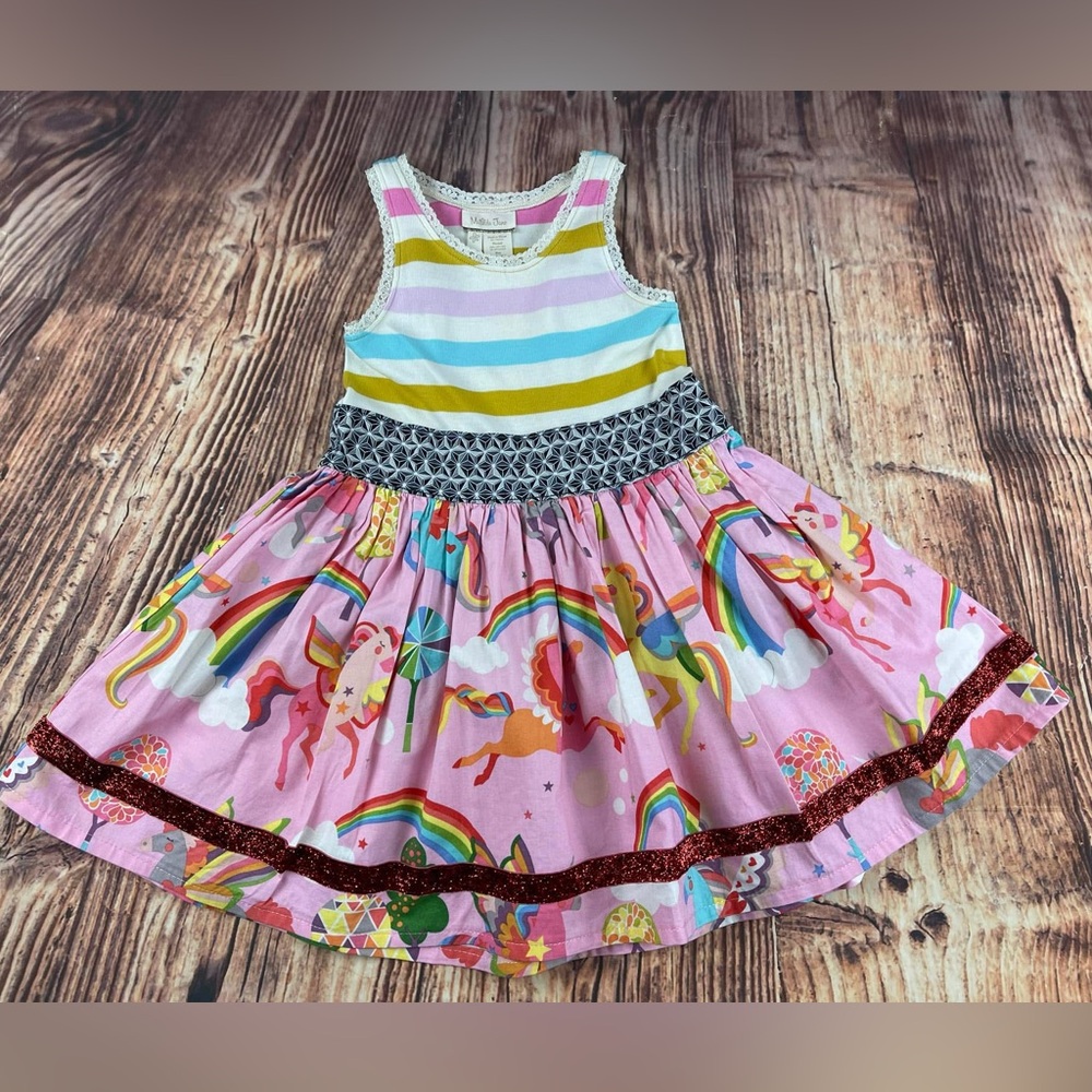 Matilda Jane Custom Conversion Unicorn Tank Dress